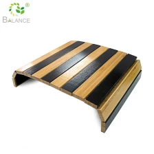 China Bamboo Sofa Arm Tray Table Foldable Sofa Tray Arm Table Sofa Tray manufacturer
