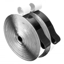 China Strong Glue Adhesive Backed Hook and Loop Roll Sticky Back Hook Loop Tapes manufacturer