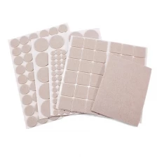 China Manufacturer Supply Self-Adhesive Felt Furniture Pads Non-Slip Floor Protectors for Chair Legs, Table Feet and Cabinet Base with Sticky manufacturer