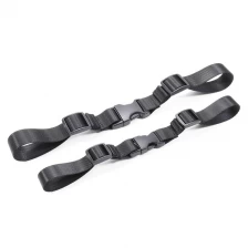 China Premium Backpack Sternum Strap Supplier Ergonomic Quick-Release Adjustable Chest Strap with Hook&Loop Fastener for School &Travel Bags manufacturer