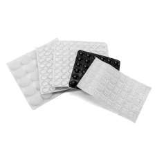 China Adhesive Rubber Bumper Pad Wholesale Self Stick Vibration Damping Eco Friendly Furniture Protector Supplier manufacturer