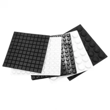 China Adhesive Rubber Bumper Pad Manufacturer Waterproof Non Slip Shock Absorbing Wholesale for Furniture Appliances manufacturer
