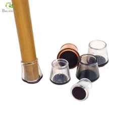 الصين الجملة عالية المرنة من البلاستيك المطاط المرن من السيليكون شعرت كرسي تغطية الساق الطاولة أقدام كوب الأثاث وسادات الأرضية للحماية من الأثاث الساق الصانع