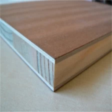 China melamine board 18mm high gloss melamine solid wood board manufacturer