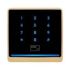 China Metal Frame Dual Frequency125khz & 13.56mhz Rfid Door Access control  Card Reader manufacturer