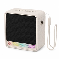 China Custom LOGO Portable 5W Wireless Speakers Bluetooth 5.4  Mini Portable 1200mAh Wireless Speaker with Led Outdoor Speaker manufacturer