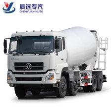 China Euro III DF 10cbm concrete mixer cement truck vendor with RHD manufacturer