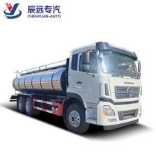 中国 Dongfeng Brand15-20 CBM新鲜牛奶罐车运输卡车供应商 制造商