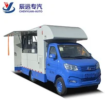 الصين تصنيع شاحنة بيع متنقلة على طراز الموضة للوجبات السريعة الصانع