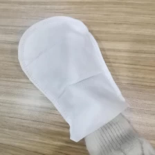 Cina Sarung tangan cuci basah sekali pakai pembersih spunlace nonwoven untuk rumah sakit pabrikan
