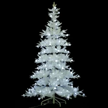 中国 Senmasine 植毛クリスマス ツリー二色 Led バブル ライト白い人工 Pe Pvc 屋外装飾 メーカー
