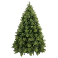 中国 Senmasine 7.5ft グリーンクリスマスツリー屋外クリスマス装飾人工ハード針混合 Pvc Pe メーカー