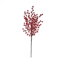 China Senmasine Artificial red berries picks for Christmas Tree Wreath Holiday Home Decoration manufacturer