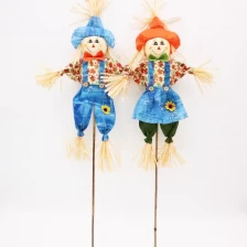 China Senmasine espantalho picaretas para colheita de outono, ação de graças, jardim, quintal, varanda, pássaros, decoração ao ar livre fabricante