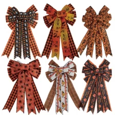 China Senmasine Arcos de Halloween com cabeça fantasma aranha bruxa abóbora grade fita decoração fabricante