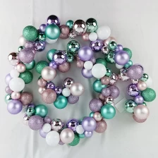 China Senmasine 6ft ball garland for Party Supplies Indoor Outdoor Home Office hanging Decoration manufacturer