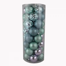 China Senmasine 40pcs christmas ball decoration for Holiday Party DIY Decorations shatterproof hanging baubles set manufacturer