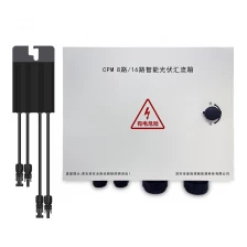 China Communication Base Station PV Controller Solution（CPM8/16 Combiner Box+Controller） manufacturer