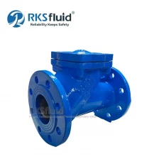 China Customization High Quality ANSI DIN BS Standard Ductile Iron Ball Check Valve Flange Threaded PN10 PN16 manufacturer