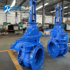 China Valve Manufacturer JIS DN150 DN400 Ductile Cast Iron Rising stem Metal Seated Gate Valve 10K 4inch Price Customized Size manufacturer