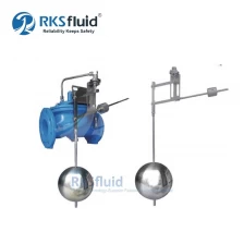 China WRAS Flanged Float ball pilot valve K100 Ductile Iron DN300 Float Water Level Control Valve  PN16 manufacturer