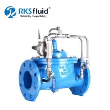 China Factory Direct Sales Pilot-Controlled Modulating Valve Ductile Iron K800 Differential Pressure Valve manufacturer