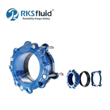 China BS EN Flanged Pipe Fitting Ductile Iron DN400 Flange Adaptor PN10 PN16 for Water manufacturer