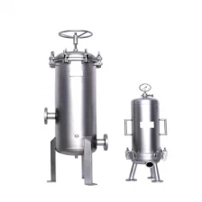 China Chinese Manufacturer Filtration Equipment SS304 SS316L Stainless Steel 0.1 Micron Sanitary Cartridge Filter Housings manufacturer