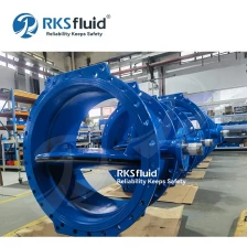 China Athena Series Water Valve Manufacturers Ductile Iron Electric Actuator Flanged Double Eccentric Butterfly Valve with Gearbox Prepared manufacturer