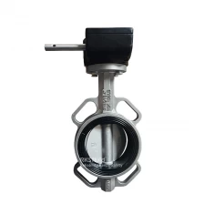China China Valve Manufacturer API609 Stainless Steel 150lbs 4inch Wafer Centerline butterfly Valve  DN100 PN10 PN16 manufacturer