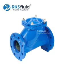 China DN500 PN16 Flange Ball Check Valve manufacturer