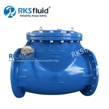 Китай ANSI 150 EPDM Сидящий чугунный фланцевой фланговой конец, проверка качания DN1600 с жеребенком производителя