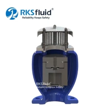 China Langlebige effiziente Kombination Luftventil DN150 PN16 für Abwasser Hersteller