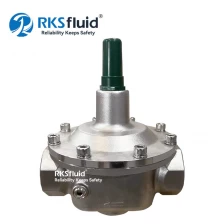 China SS304 SS316 Internal Thread Direct Acting Pressure Relief Valve 2 inch manufacturer