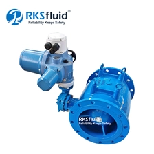 China Factory Direct DN500 PN16 Gusseisen-Wasser-Industrie-Durchflusskontrollkolben-Nadelventil Hersteller