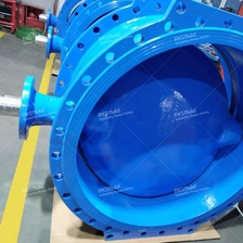 China High Performance Double Offset Butterfly Valve for Industrial Water System Low Torque Operation manufacturer