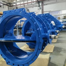 Chine Fabricant de vannes papillon double excentrique ATHENA pour les systèmes d'eau municipaux fabricant