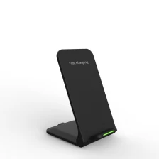 Cina Supporto per telefono con caricabatterie wireless veloce pieghevole da 15 W a prezzo economico con design a 2 bobine per la ricarica verticale e orizzontale (MH-D15) produttore