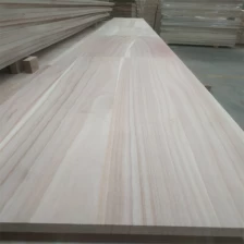 Chine Chine Ventes directes d'usine Paulownia/pin/peuplier panneaux en bois massif panneau de joint de doigt panneau collé fabricant
