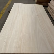 China Painéis de cola de borda de Paulownia de madeira para caixões de 27 mm Fornecedor de placa de Paulownia de madeira para caixões fabricante