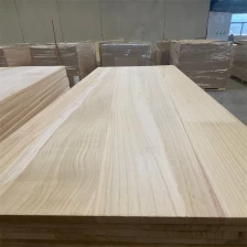 China Shantong Paulownia Timber Paulownia Board Solid Wood Pane for Interior Decoration manufacturer