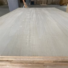 China paulownia wood 1220x2440mm edge glued panels for the cabinet boards manufacturer