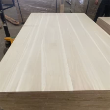 China Hot Sale Factory Direct Supplied High Quality Solid Paulownia Wood Edge Glued Panels Laminated Board China Paulownia Wood Supplier Paulownia Lumber for Sale manufacturer