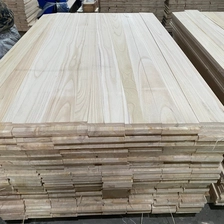 China 19mm paulownia wood strips for ski core making panel manufacturer