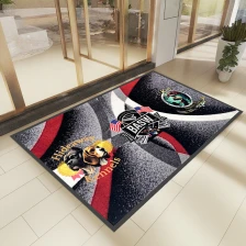 China Heavy Duty Custom Door Mat High Resolution Printing Floor Mat manufacturer