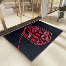 China Floor Mats For Home Logo Printing On Rubber Entrance Mat manufacturer
