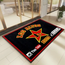 China Fireproof Store Front Rubber Mat With Custom Logo Outdoor Mats manufacturer