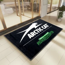 China Custom Rubber Bands Tufted Rug Printed Branded New Floor Mats manufacturer