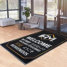 China Food Industrial Logo Floor Mat manufacturer