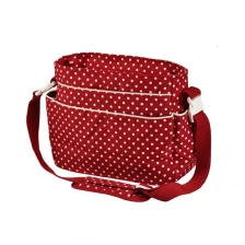 Cina borsa per pannolini per mamma di vendita calda di grande capacità borsa pieghevole portatile da donna con fasciatoio produttore